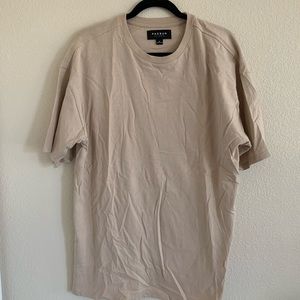 ✨SOLD✨ Pacsun beige men's T-shirt